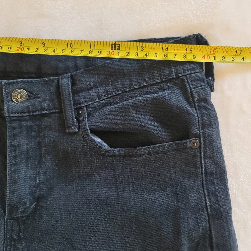 Levi's‎ 511 Slim Fit Jeans Mens 32x34 Dark Gray Charcoal Stretch Denim